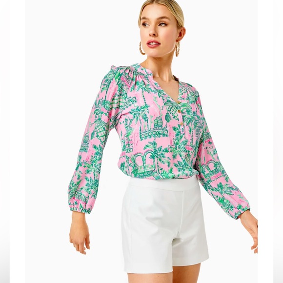 Lilly Pulitzer Pants - 🔥🔥🆕💕🌴LILLY PULITZER🌴ALESSI 5” STRETCH SHORTS
